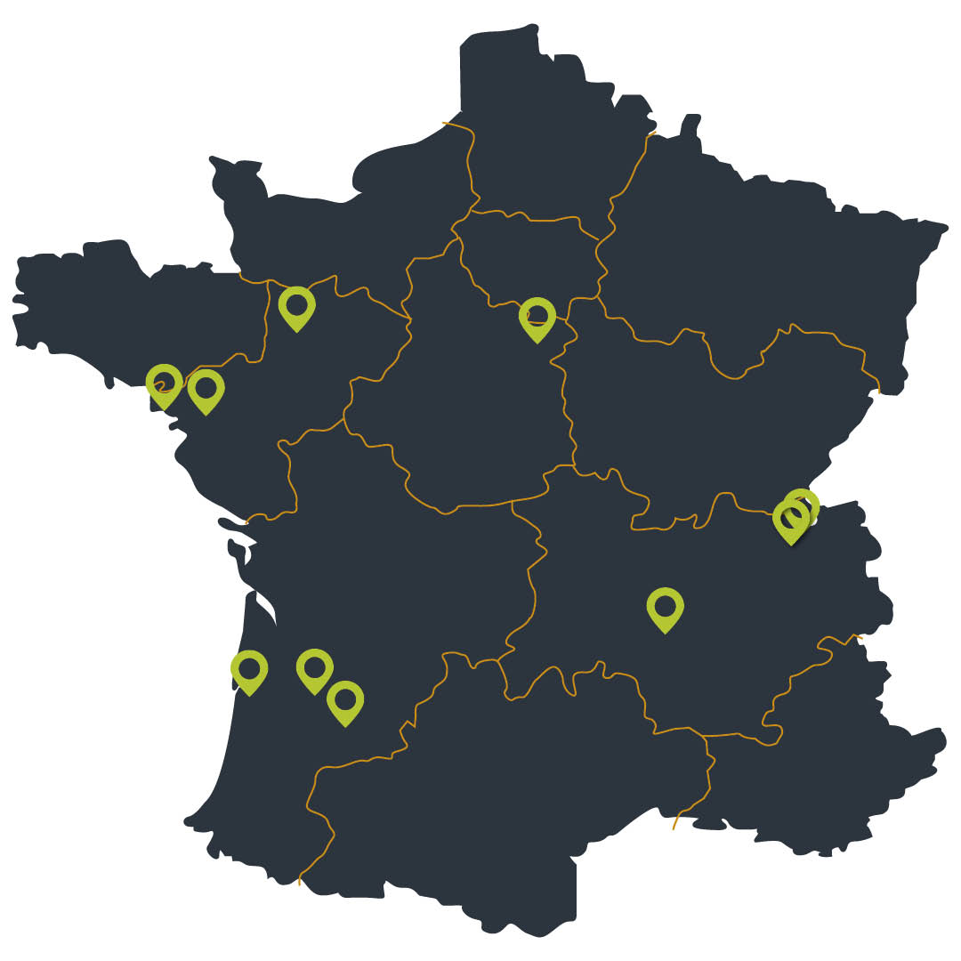 Carte de France Alice