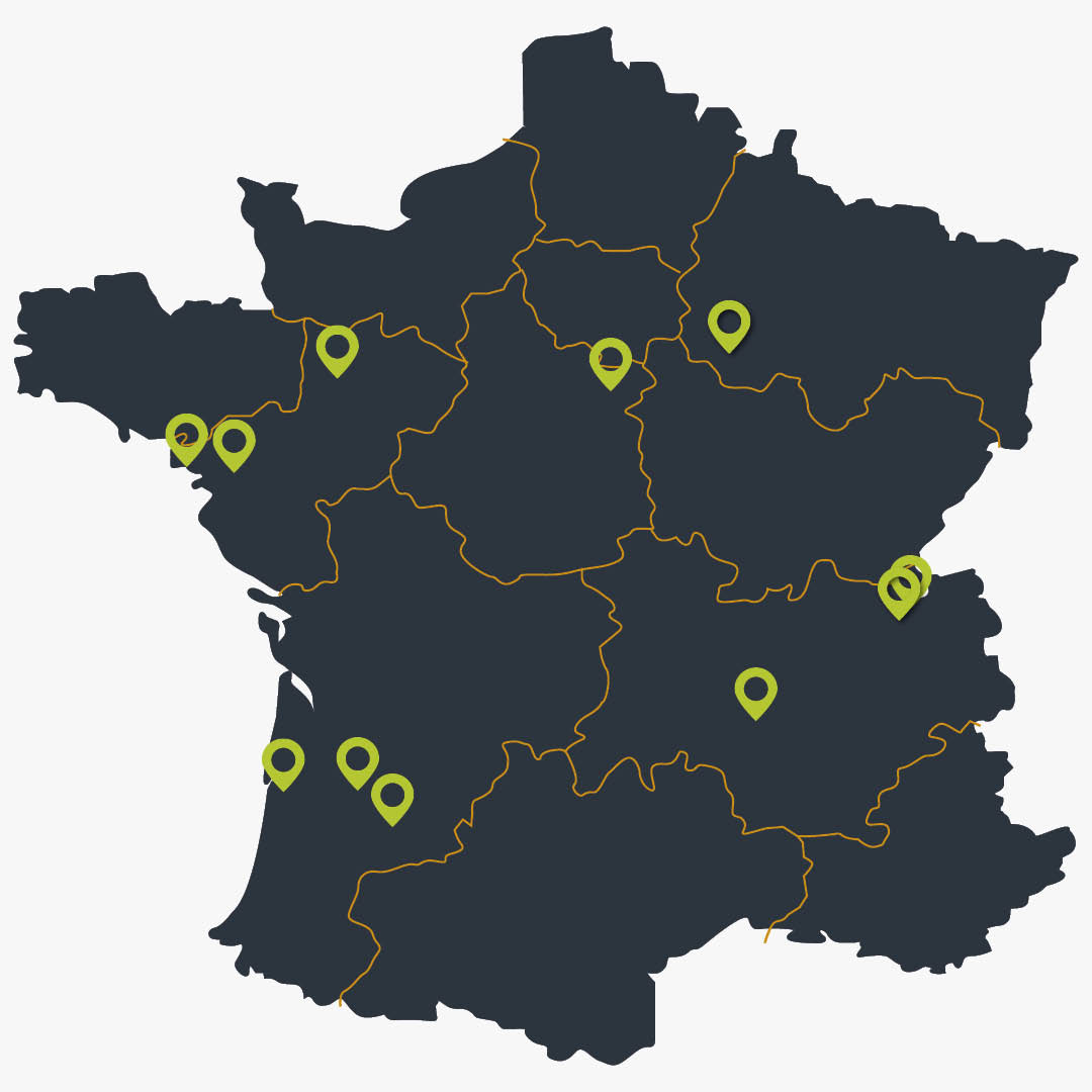 Carte de France Alice
